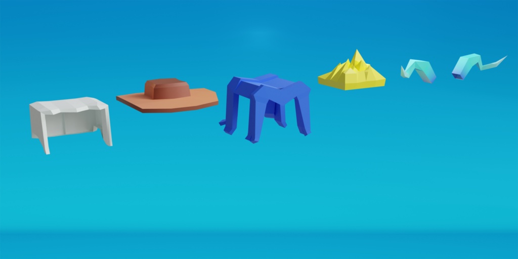 GOE Blocky Character Creator | ブロックキャラクター作成アドオン