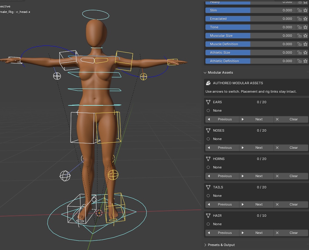 AutoCharacters|Stylized Male & Female Character Creator for Blender