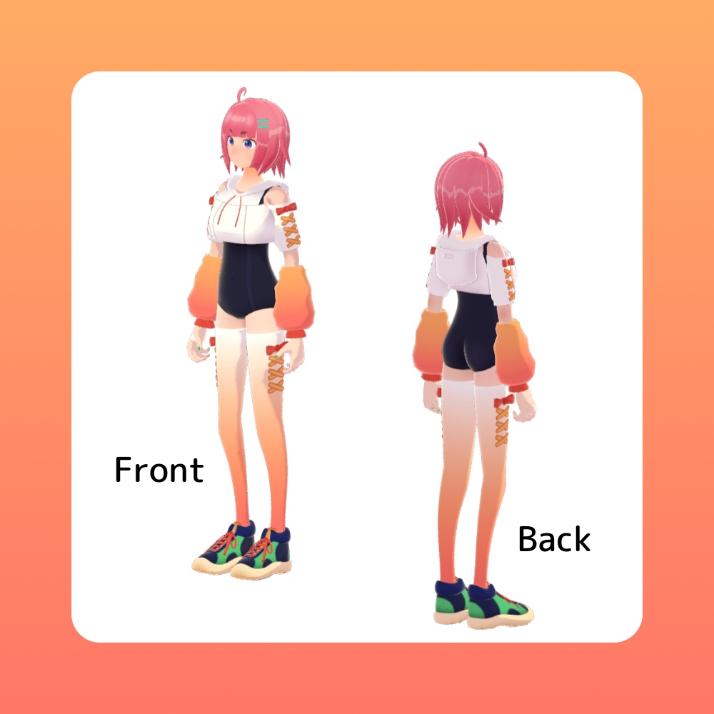 めい【オリジナル3Dモデル】