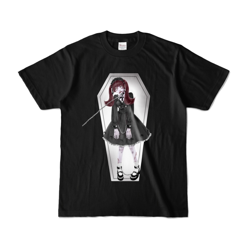 飼育ゾンビ少女 カラーｔシャツ Akazome Shop Booth