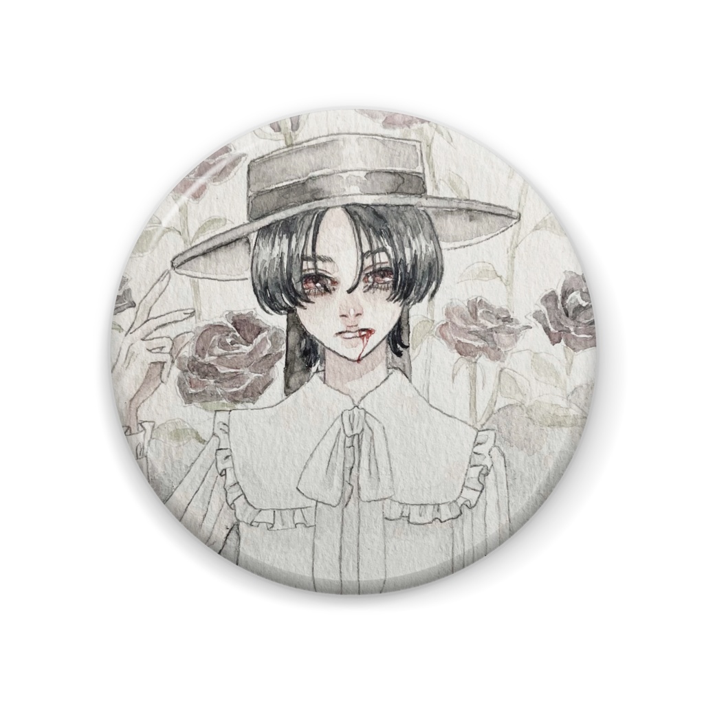 【Blood sucking night】缶バッジ