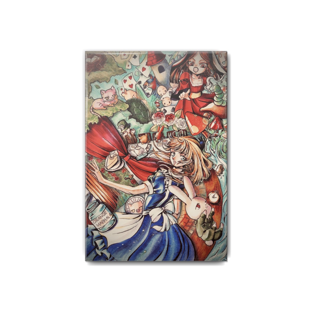 アンティークイラスト缶バッジ