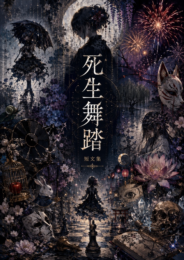 短文集『死生舞踏』(オリジナル短文+AI生成画像)