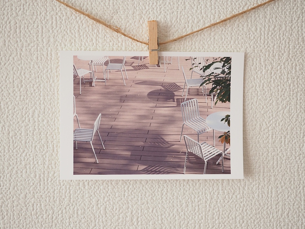 ポストカード 写真「one afternoon」ある日の午後