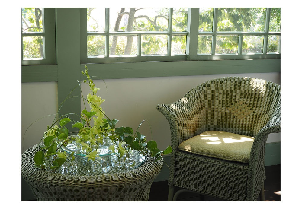 ポストカード 写真 No.7 緑 部屋 建築