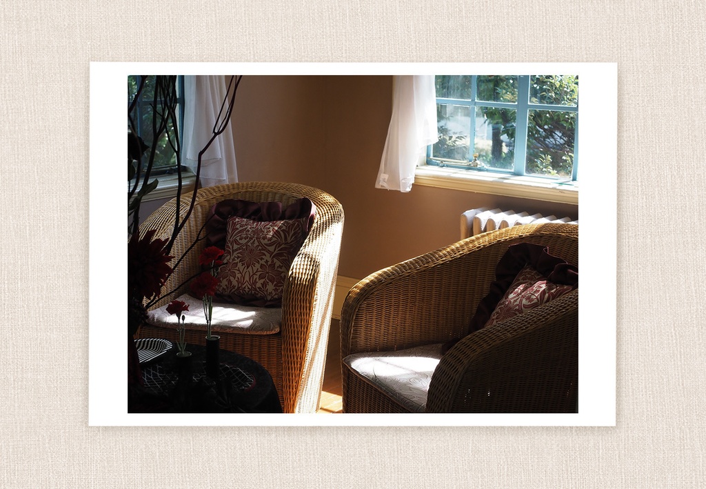 ポストカード 写真 No.27 椅子 光 インテリア 建築