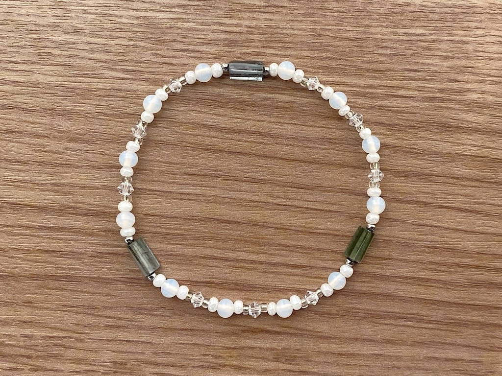 ブルーグリーン トルマリン ブレスレット