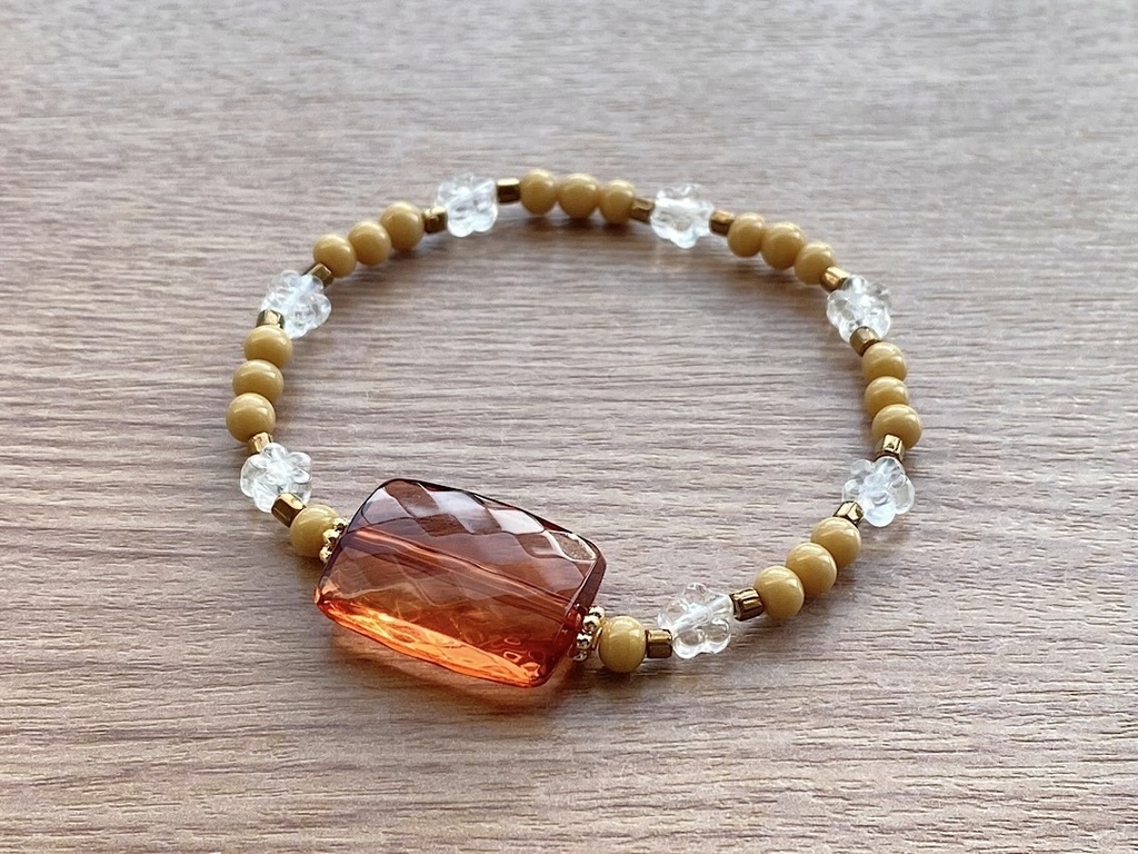 ヴィンテージ アンバー ブレスレット