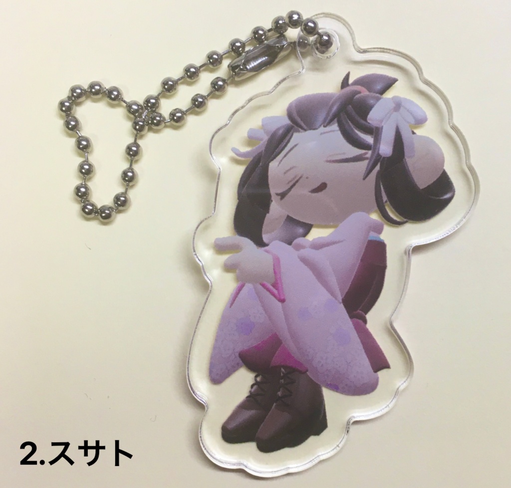 221Bアクリルキーホルダー