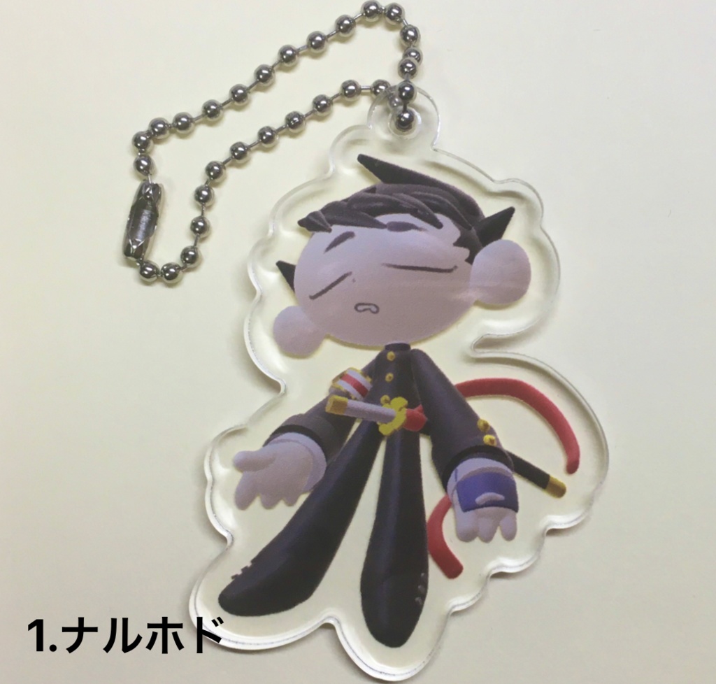 221Bアクリルキーホルダー