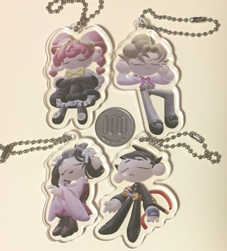 221Bアクリルキーホルダー