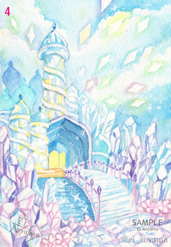 ドローイング(ハガキサイズ)