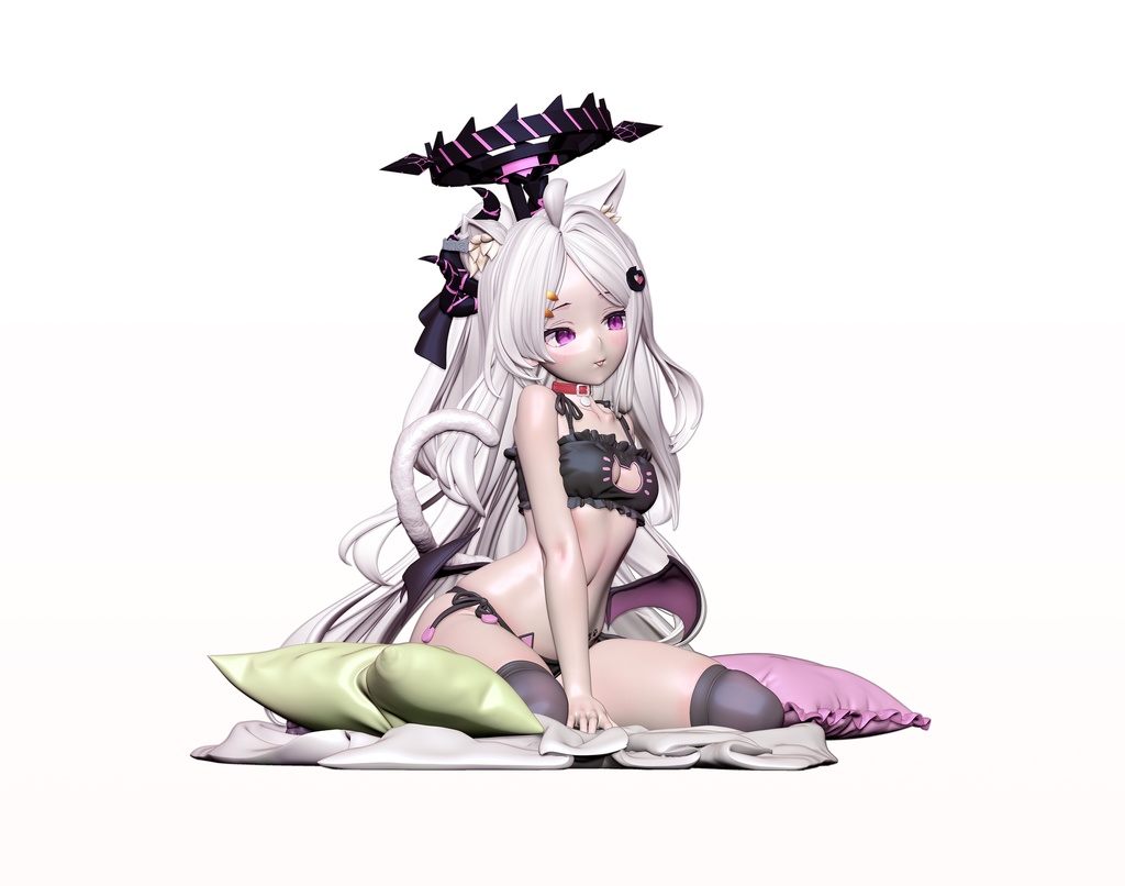 空崎ヒナ 猫ランジェリーVer.