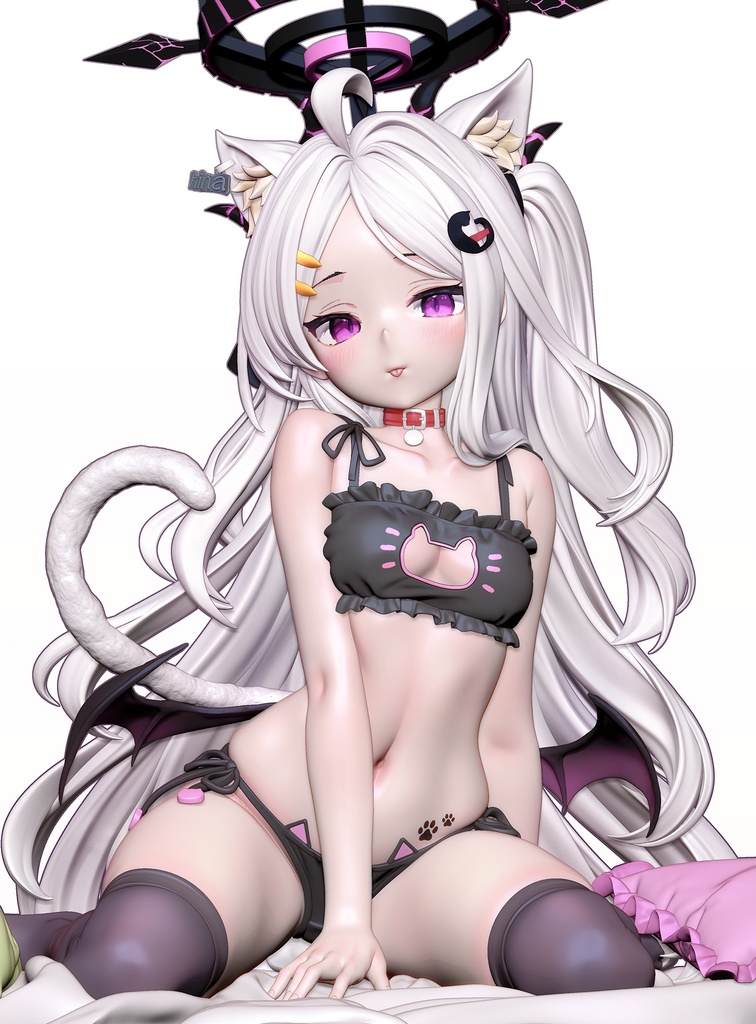 空崎ヒナ 猫ランジェリーVer.