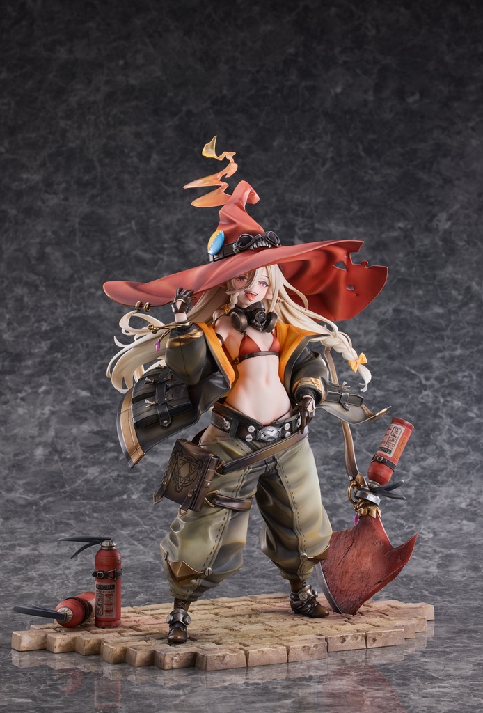 【塗装完成品】消防の魔女(通常カラー版)