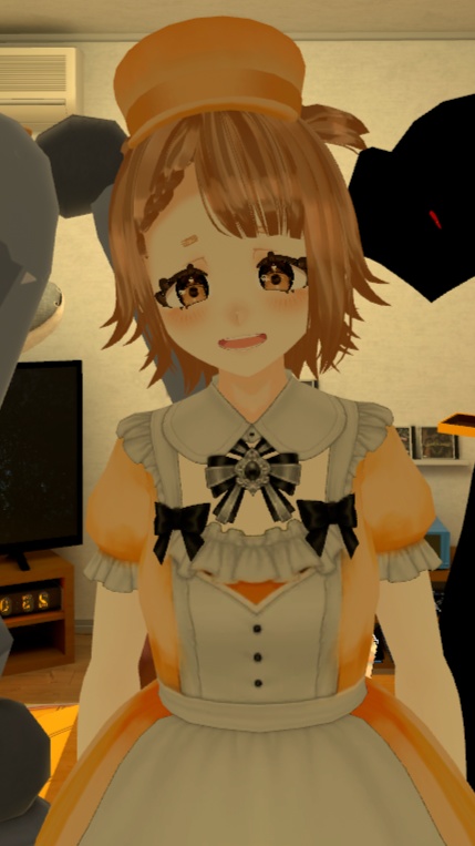 【VRChat対応 & VRM_model】「7_ふわふわパン少女」