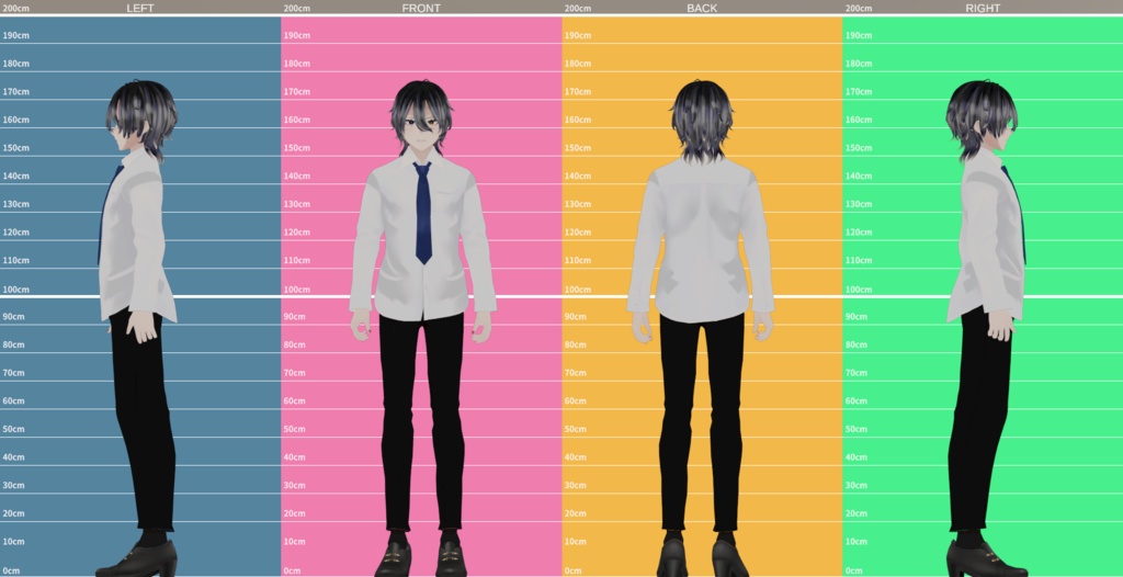 オリジナル3Dモデル「Lueur」【VRChat】