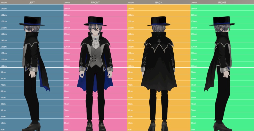 オリジナル3Dモデル「Lueur」【VRChat】