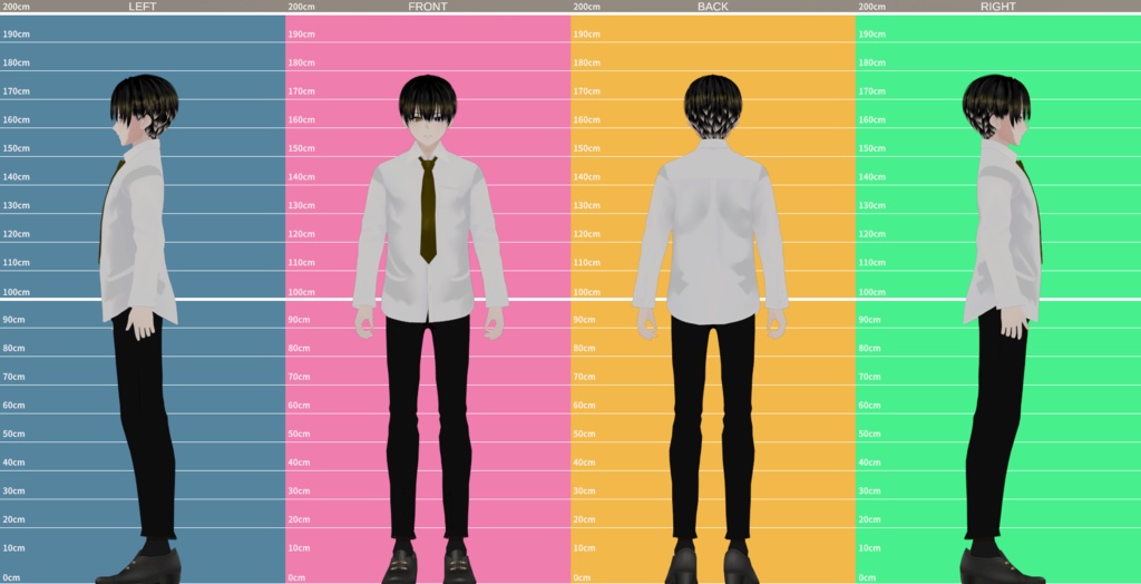 オリジナル3Dモデル「Lom」【VRChat】