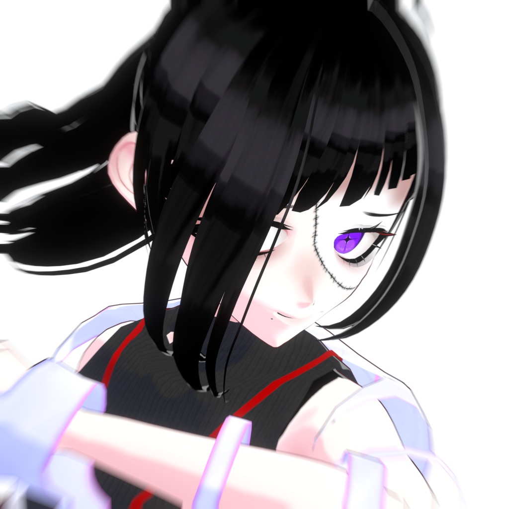 【VRChat対応】「NAMAE」-ナマエ-【オリジナル3Dモデル】