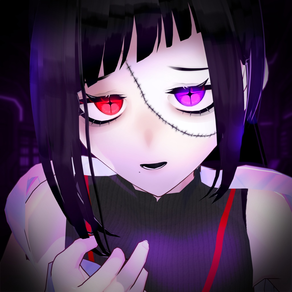 【VRChat対応】「NAMAE」-ナマエ-【オリジナル3Dモデル】