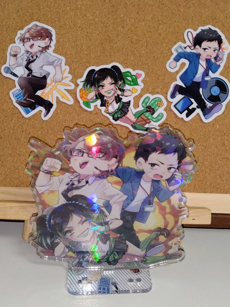 【非公式】雑キープステッカー3種