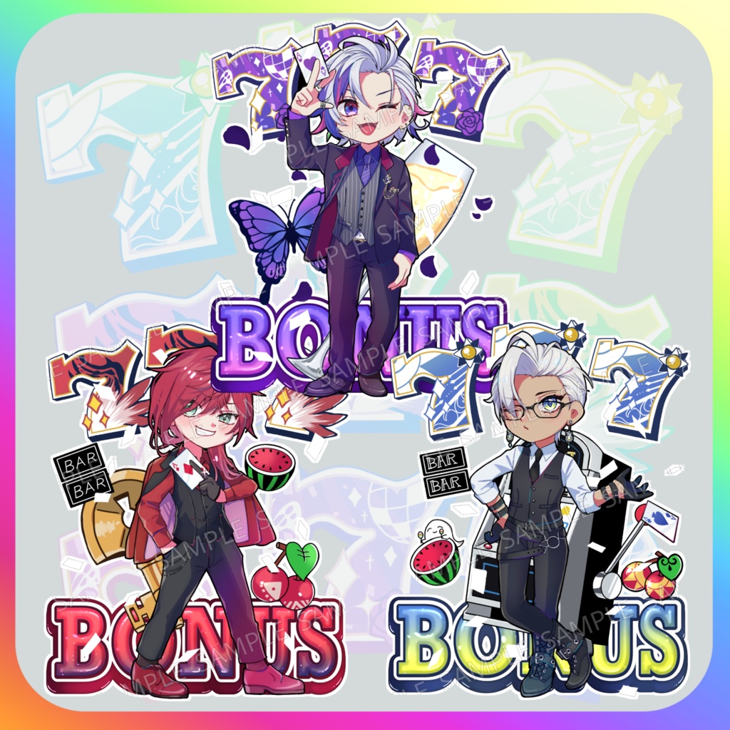 【非公式】BNGステッカー3種