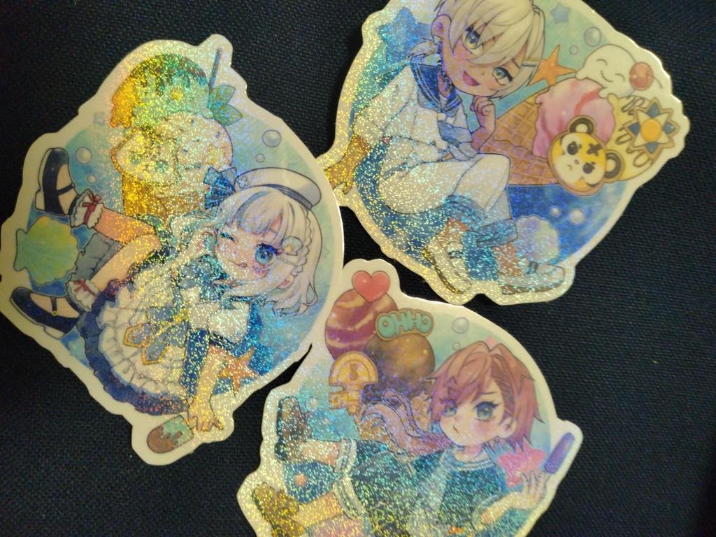 【にじそ10】にじおっほステッカーセット【非公式】