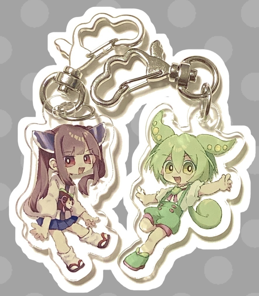 たんもんアクキー