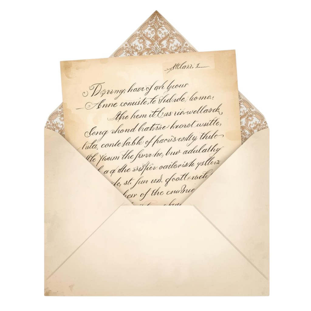 アンティーク文房具 クリップアート 12png