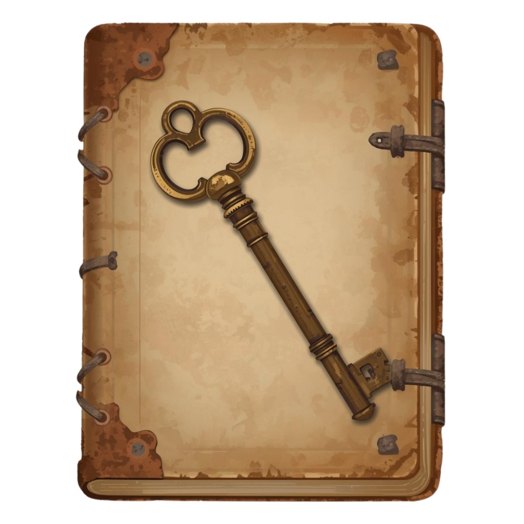 アンティーク文房具 クリップアート 12png