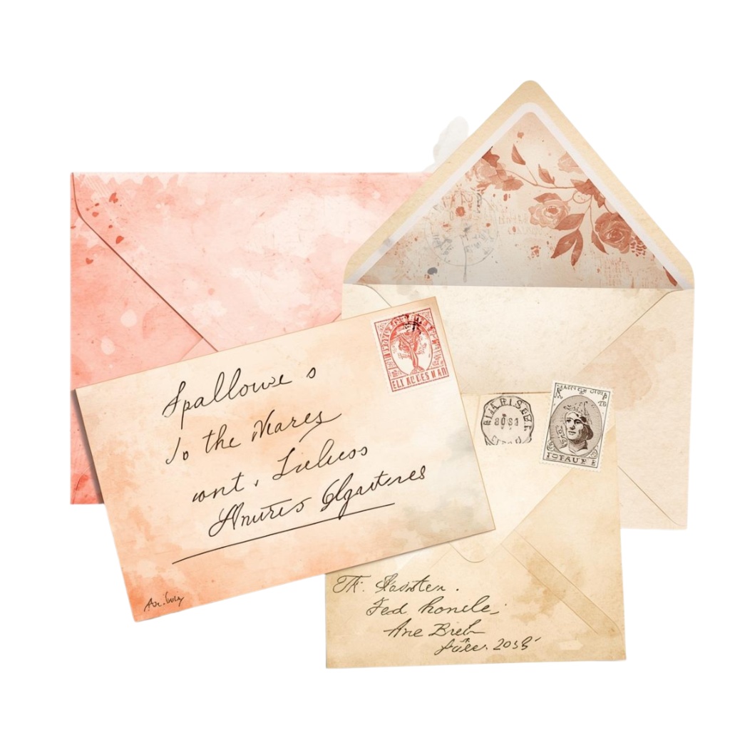 アンティーク文房具 クリップアート 12png