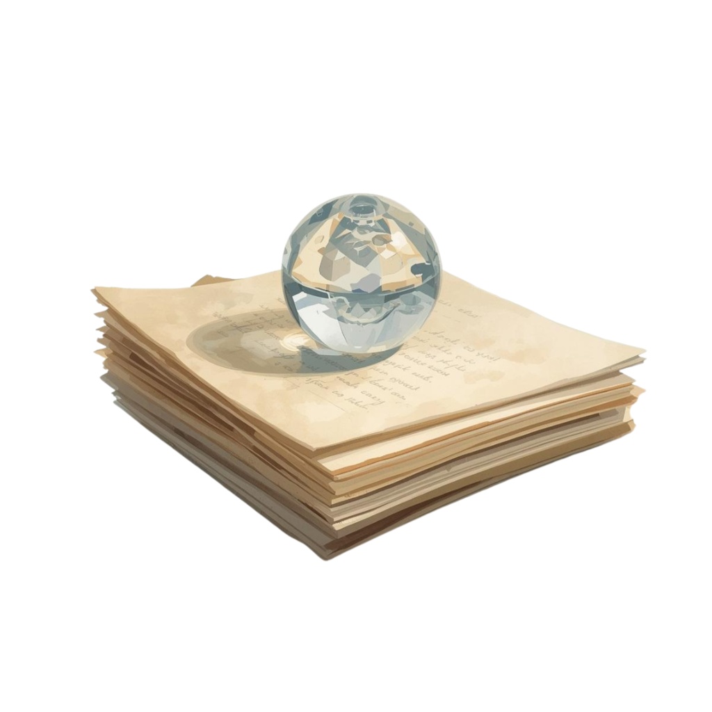 アンティーク文房具 クリップアート 12png