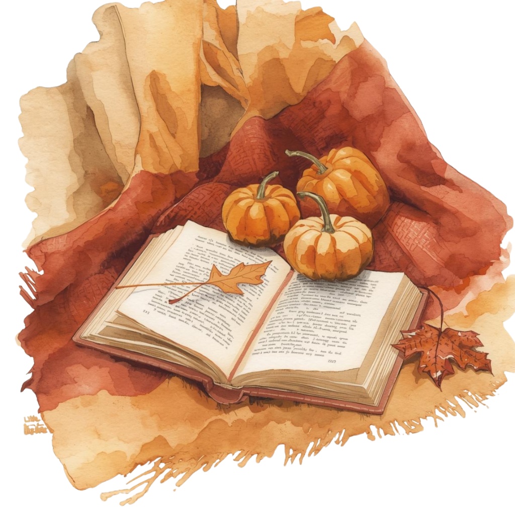 ほっこり秋の雑貨クリップアートセット 10png