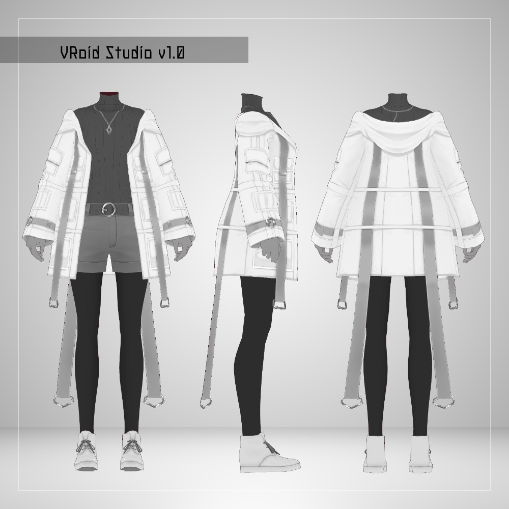 VRoid だるいジャケット v1.3