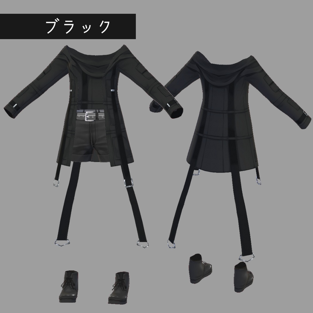 VRoid だるいジャケット v1.3