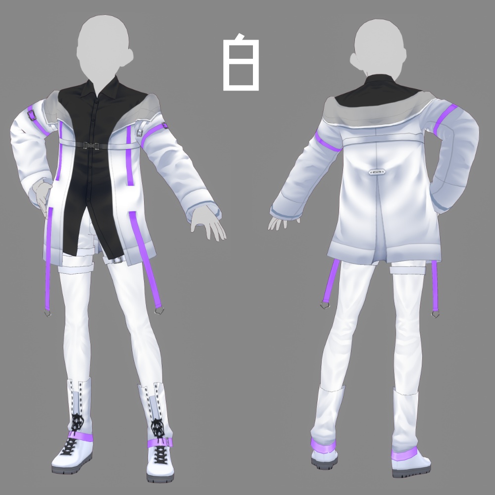 VRoid だるいジャケット3 v1.1