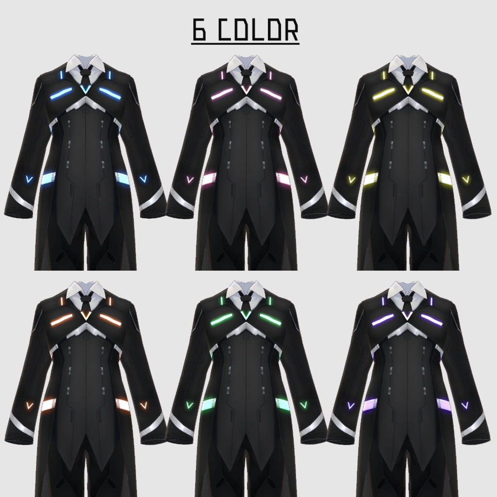 VRoid サイバーコート v1.2