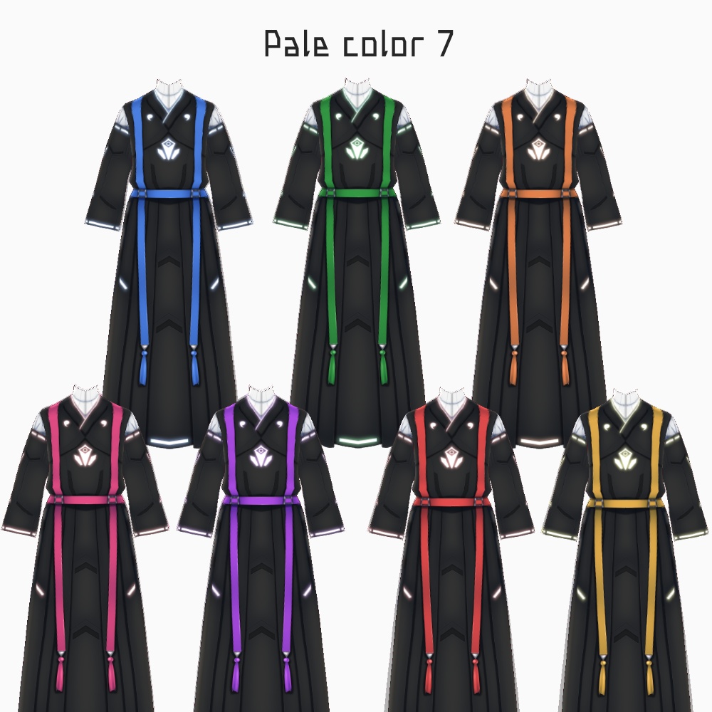 VRoid 和風サイバー衣装 v1.2