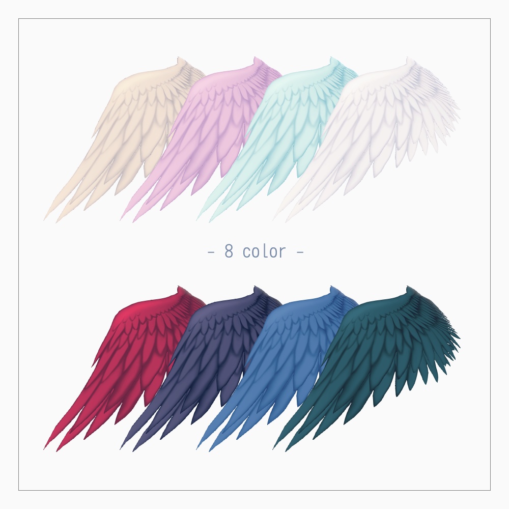 VRoid 天使の羽 v1.3