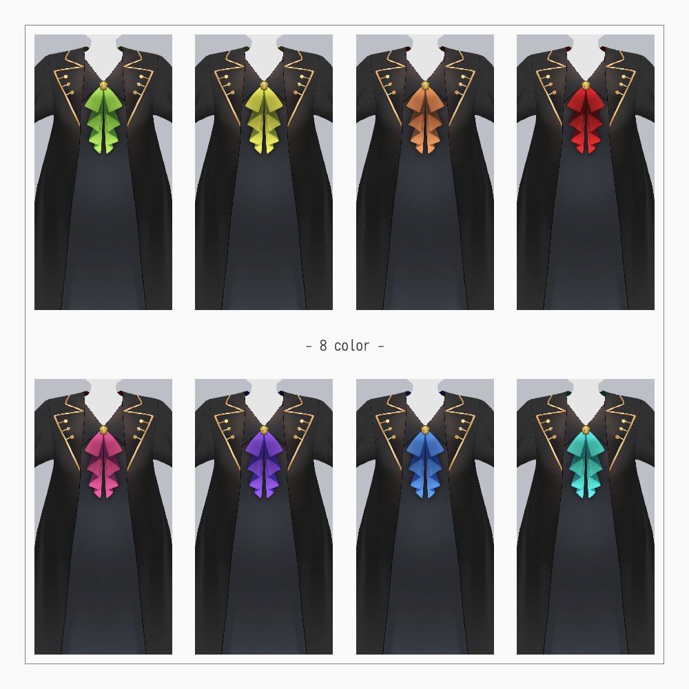 VRoid 魔法使いの上着 v1.1