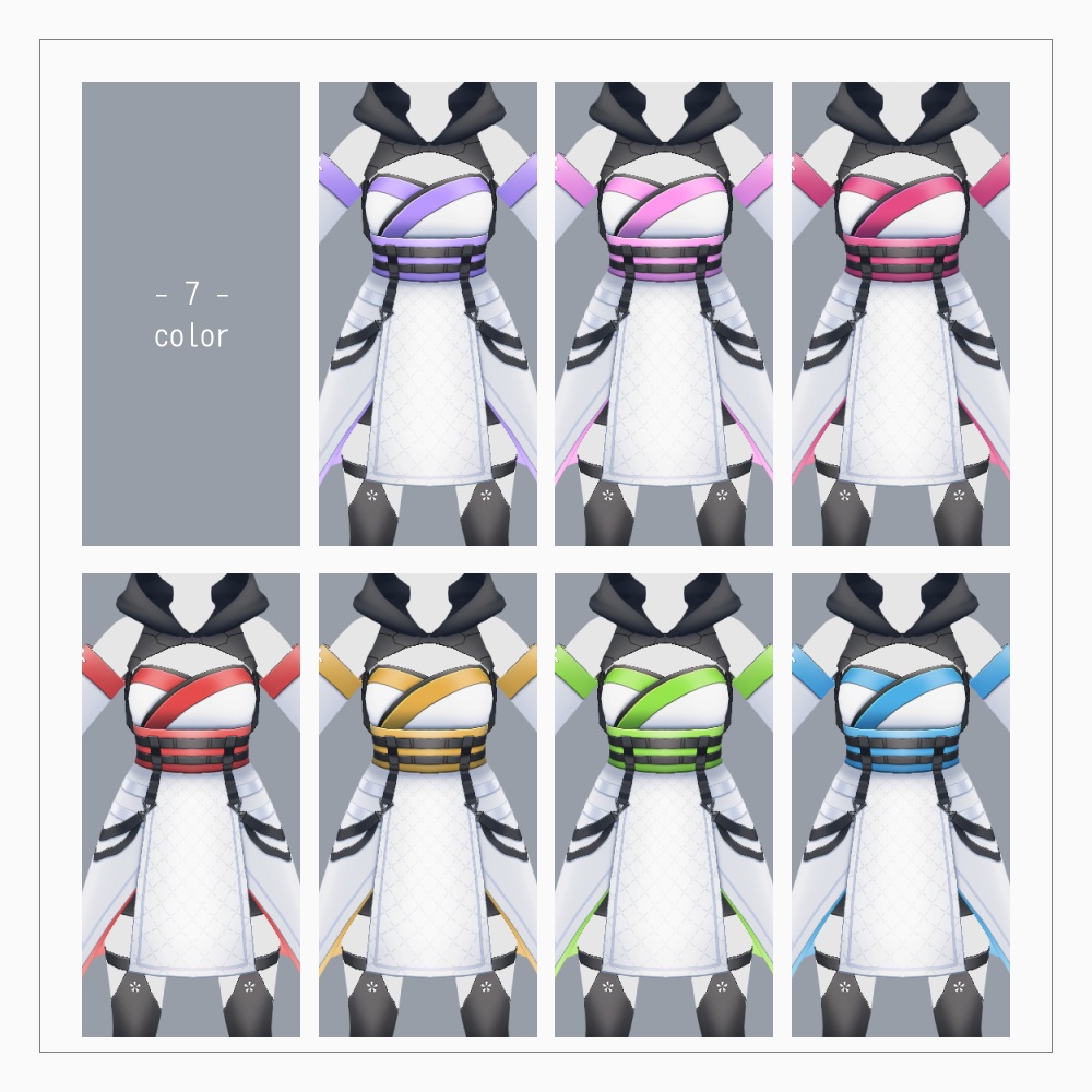 VRoid SFシノビ衣装 v1.2