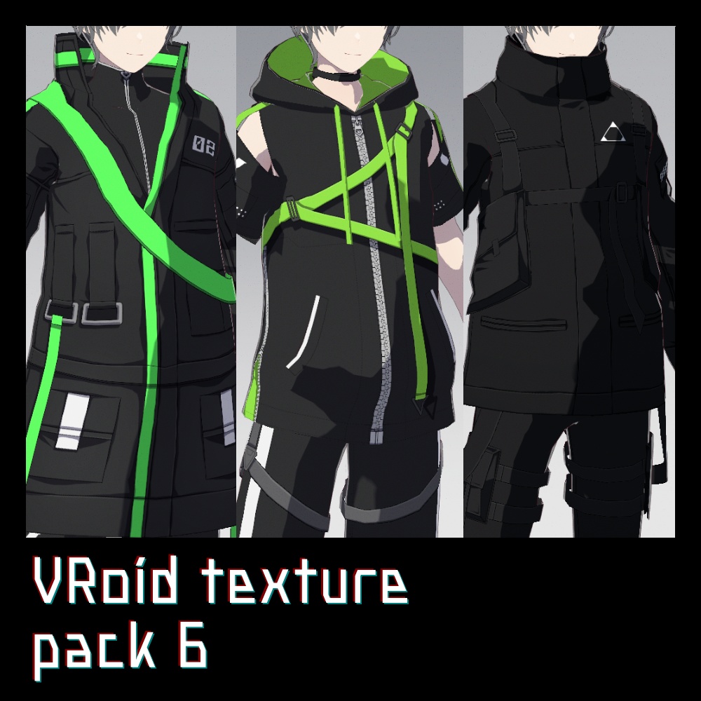 VRoidテクスチャパック6