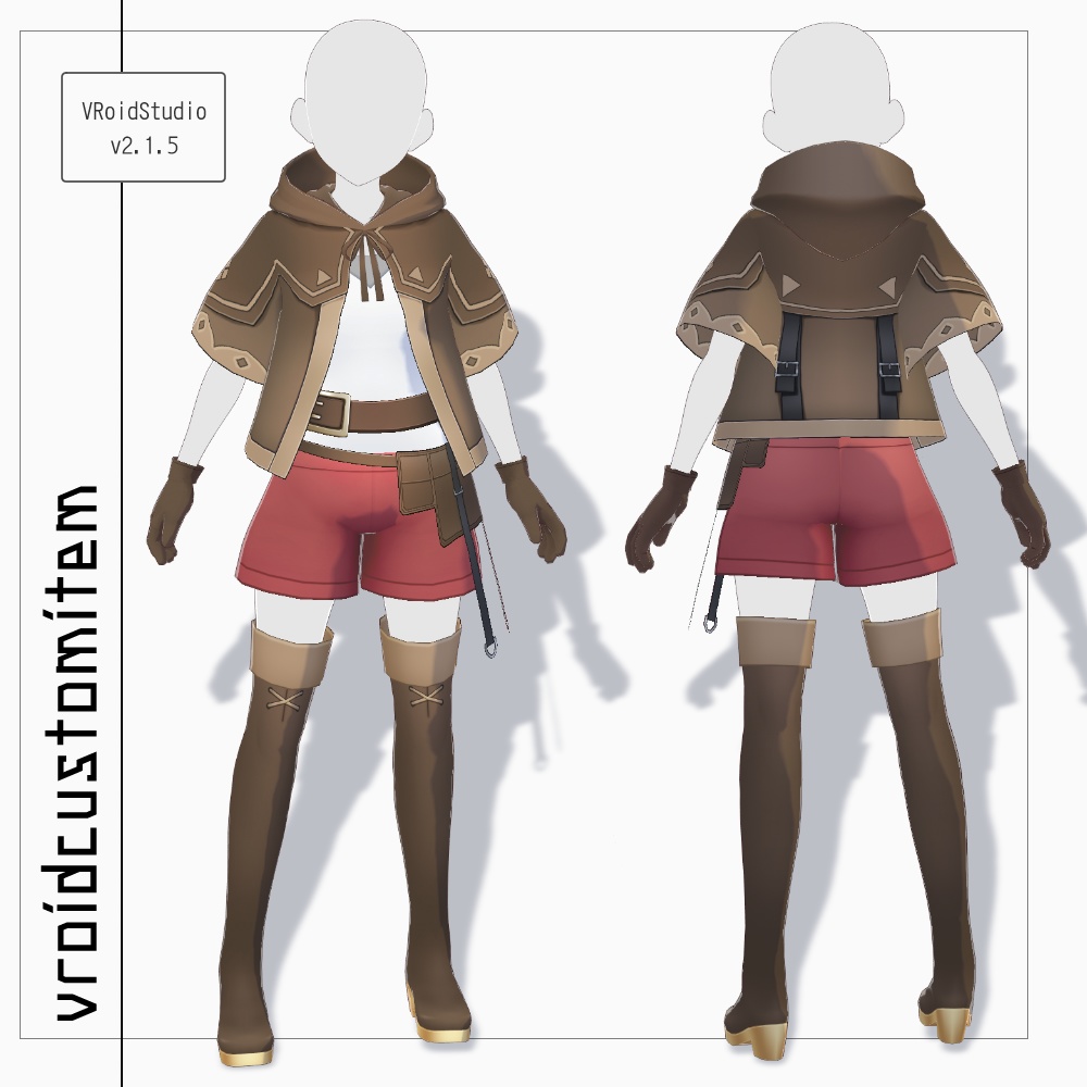 VRoid ファンタジー衣装1