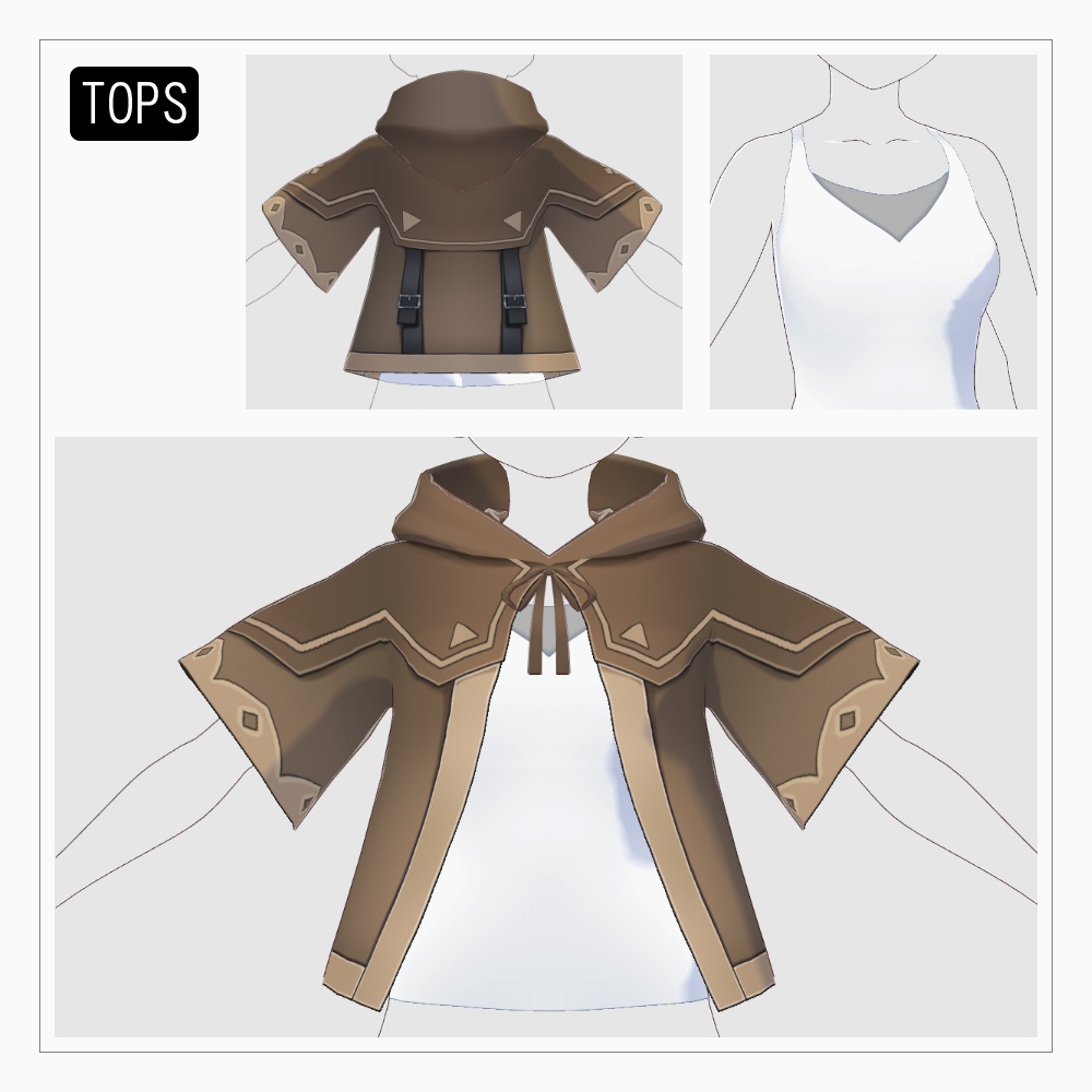 VRoid ファンタジー衣装1