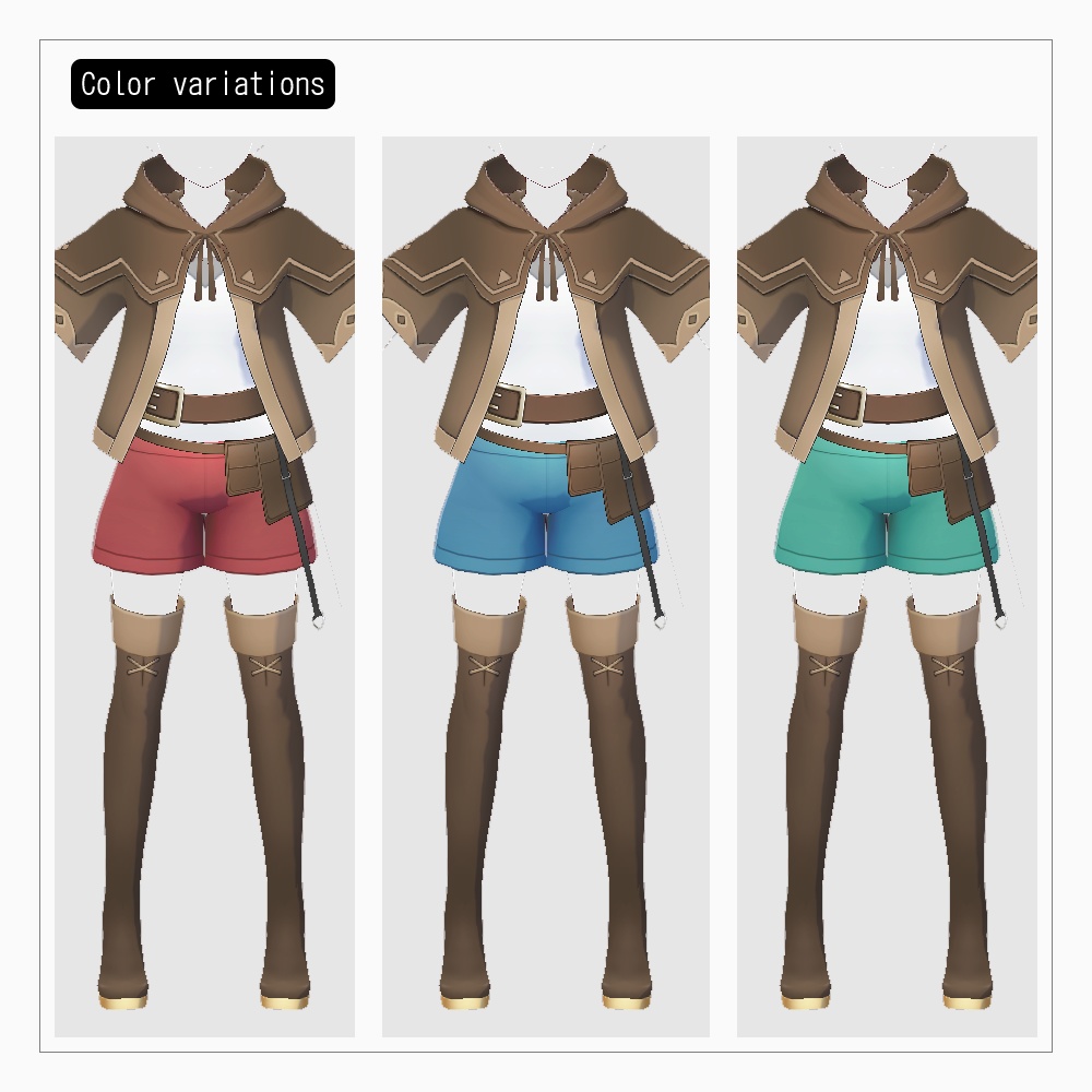 VRoid ファンタジー衣装1