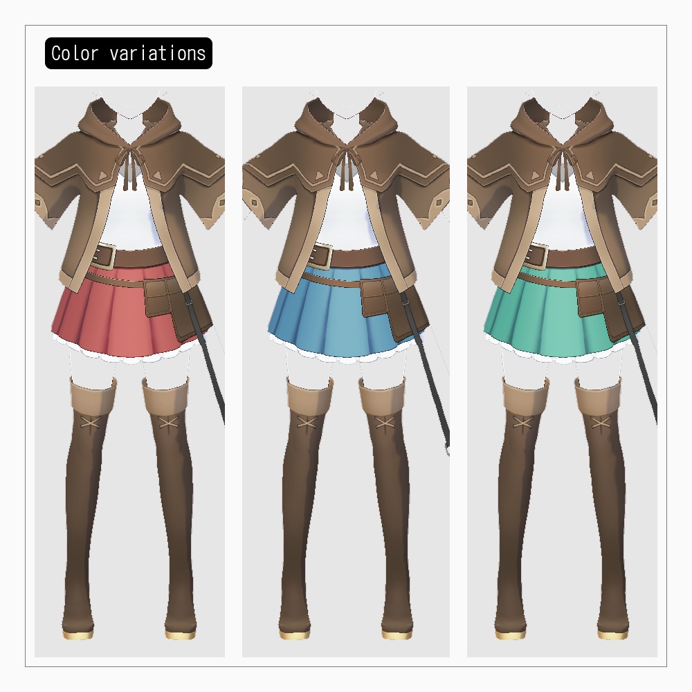 VRoid ファンタジー衣装1