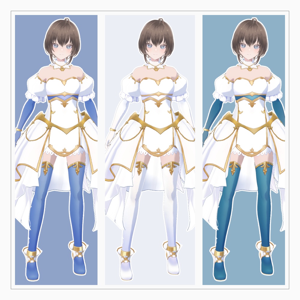 VRoid ファンタジードレス