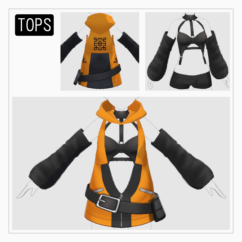 VRoid ファンタジー衣装2