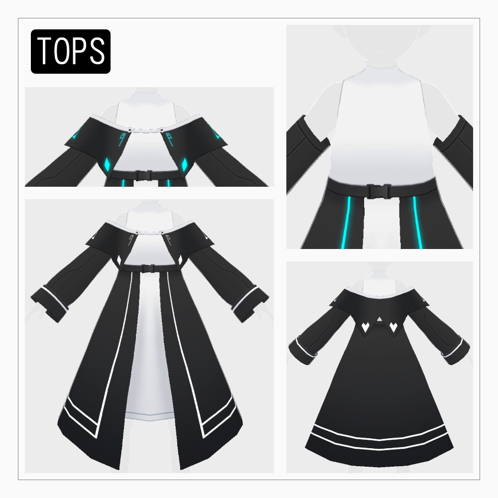 VRoid SFウィッチドレス2